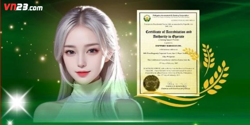 Top các giấy phép hoạt động mà thương hiệu sở hữu